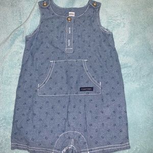 CK Boy Shorts Romper.